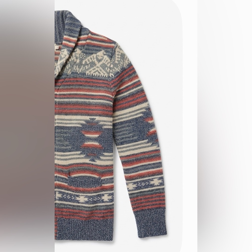 Faherty Men’s Thunderbird Serape Jacquard
Button Cardigan - Medium - EUC - Picture 7 of 14